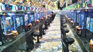 Osaka pachinko venue arrangement